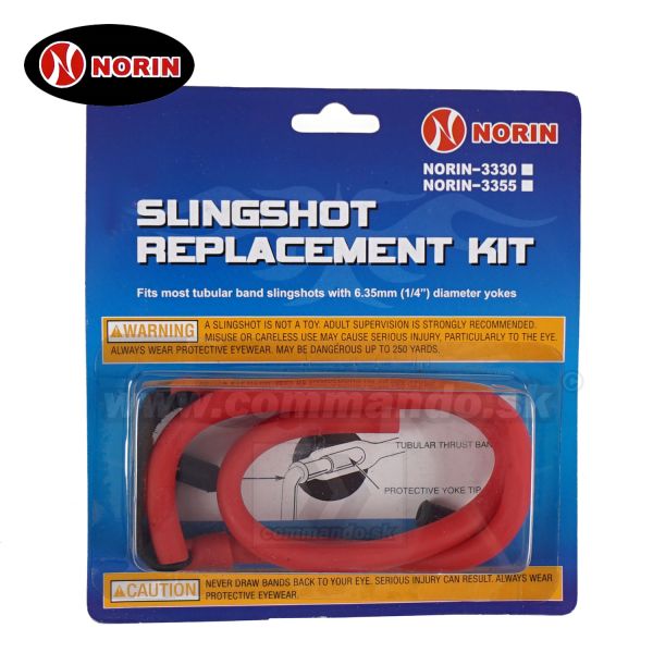 Náhradná guma RED NORIN Slingshot String 3355