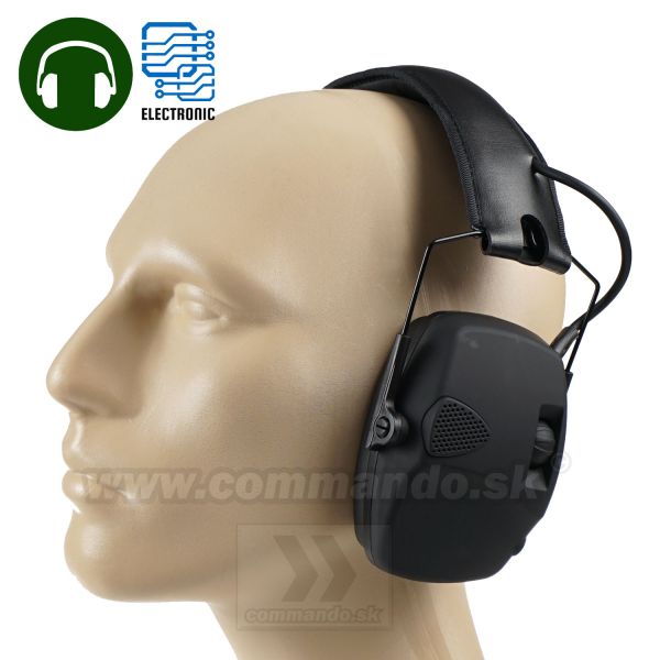 Elektronické chrániče sluchu X-Target čierne