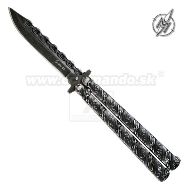 Martinez Motýlik Chain Stone Balisong zatvárací nôž 02183