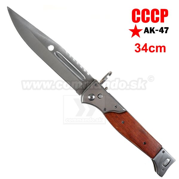 AK 47 CCCP Knife veľký zatvárací nôž 34cm