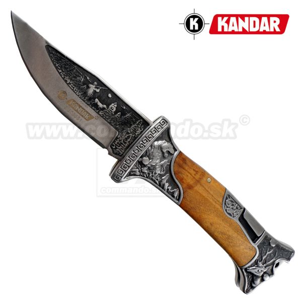 Hunter Club zatvárací nôž s klipom Kandar® N353 Z.373551