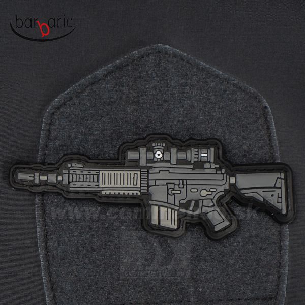 Gun Patch M4 3D nášivka PVC 08229