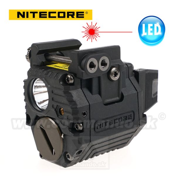 Nitecore NPL10 podvesné pištoľové svetlo s laserom