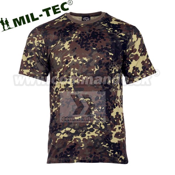 Tričko krátky rukáv US T-shirt, Flecktarn