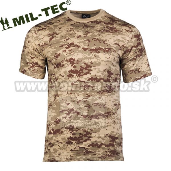 Tričko krátky rukáv US T-shirt, Digital Desert