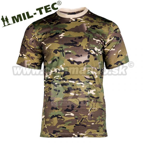 Tričko krátky rukáv US T-shirt, Multicam