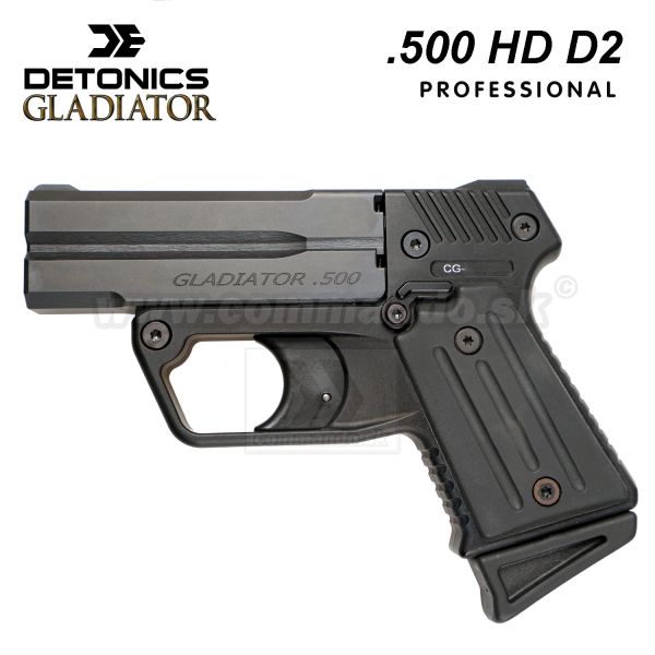 Perkusná pištoľ GLADIATOR .500 HD D2 Professional Detonics