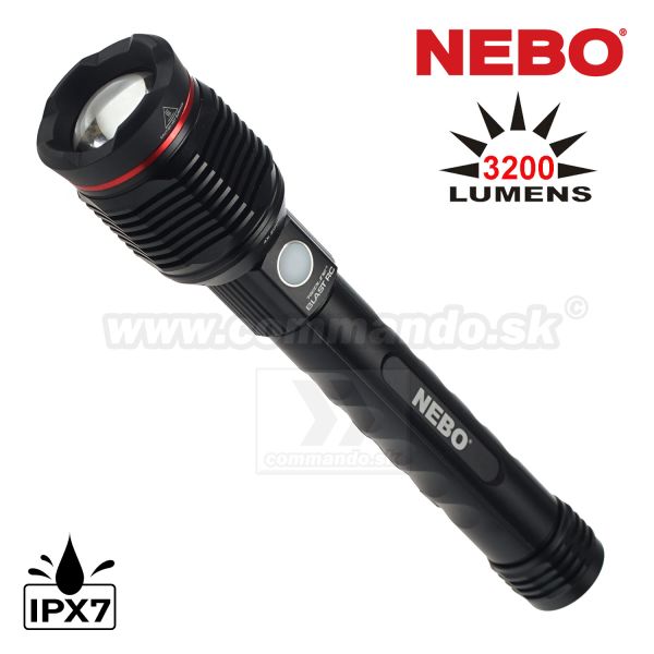 Baterka NEBO Redline BLAST RC nabíjateľná 3200 Lumenov