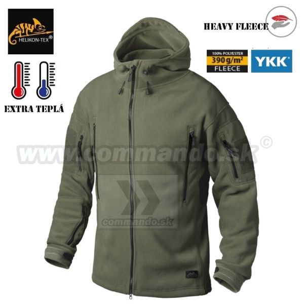 Helikon Tex PATRIOT Double Fleece- flisová bunda Olive Green