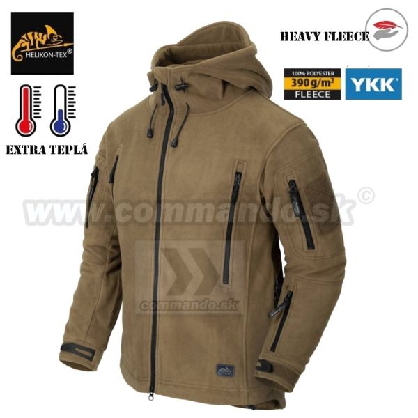 Helikon Tex PATRIOT Double Fleece- flisová bunda coyote