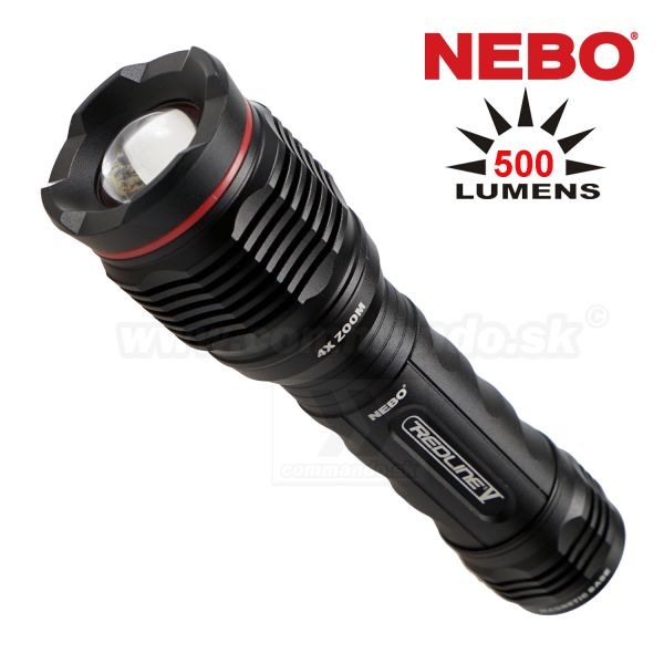 Baterka NEBO V500 Redline Flashlight 500Lumen