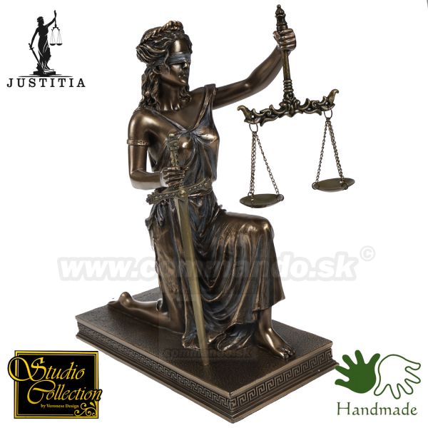 Justitia bohyňa spravodlivosti 25cm soška 708-7756