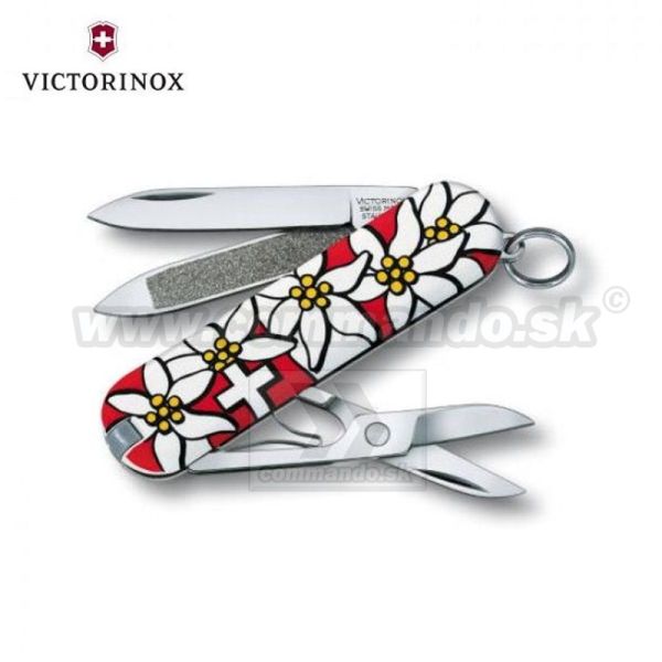 Victorinox vreckový nôž Classic 58mm– Edelweiss