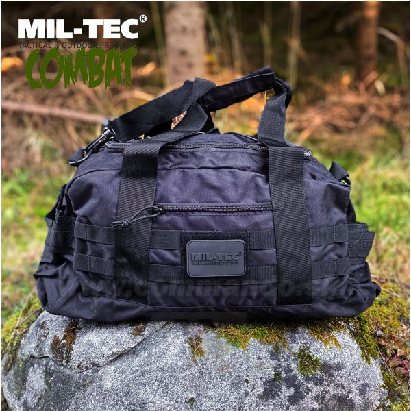 COMBAT cestovná taška MOLLE čierna 25 L Miltec®