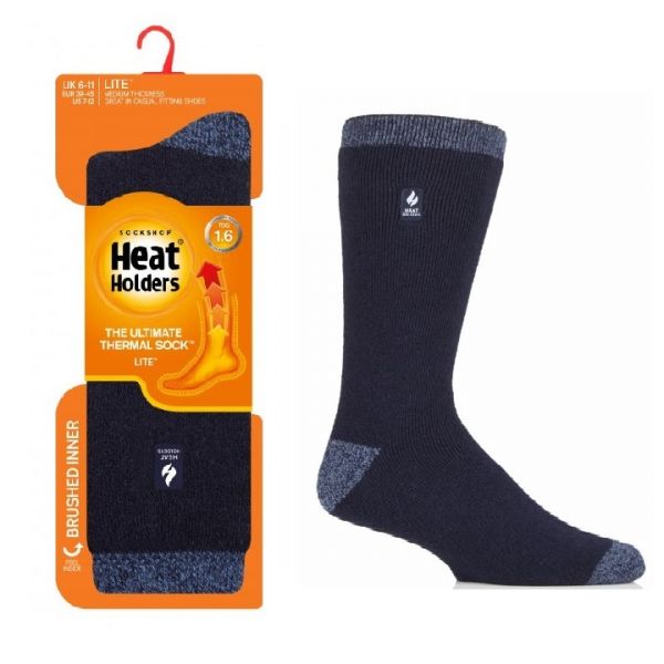 Heat Holders AMSTERDAM stredne hrubé termo ponožky modré