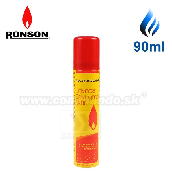 Ronson Universal Gas plyn do zapaľovačov 90ml