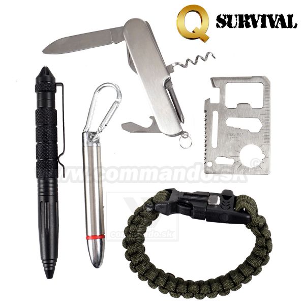 Núdzový set na prežitie SURVIVAL S.O.S. Kit Q-28