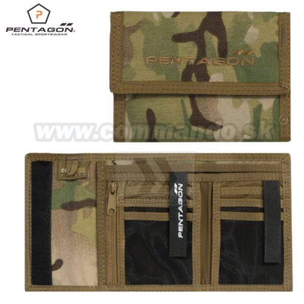 Peňaženka STATER 2.0 WALLET Pentagon Multicam