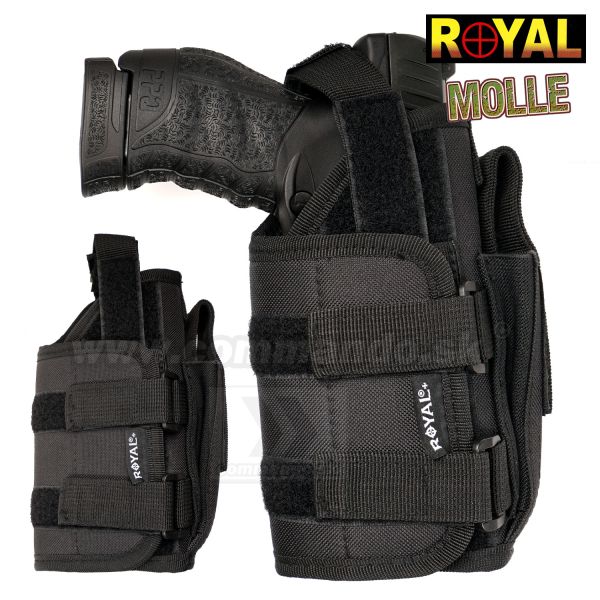 Opaskové puzdro MOLLE ROYAL® Belt Holster Black