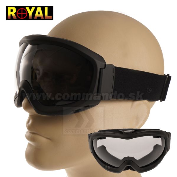 Okuliare Royal® Grey Goggles YH28 s jedným tónovaným zorníkom