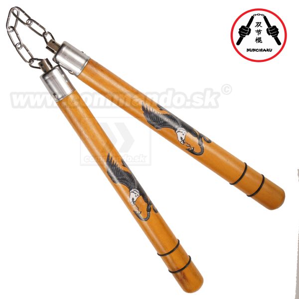 Nunčáky Black 259 Eagle Wood Nunchaku