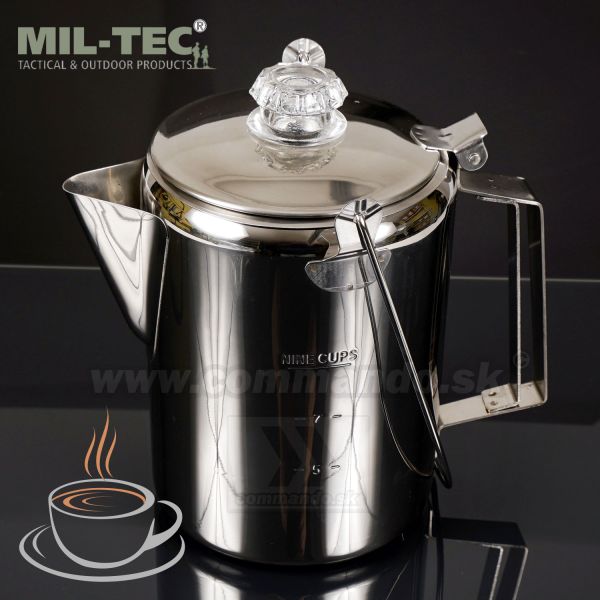 Kanvica na kávu so sitkom 1,3L Percolator Miltec®