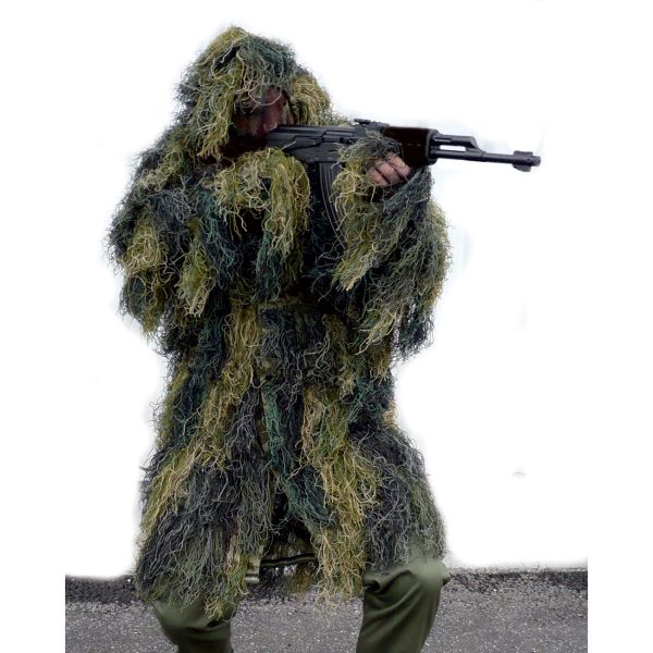 GHILLIE PARKA 'ANTI FIRE' - woodland