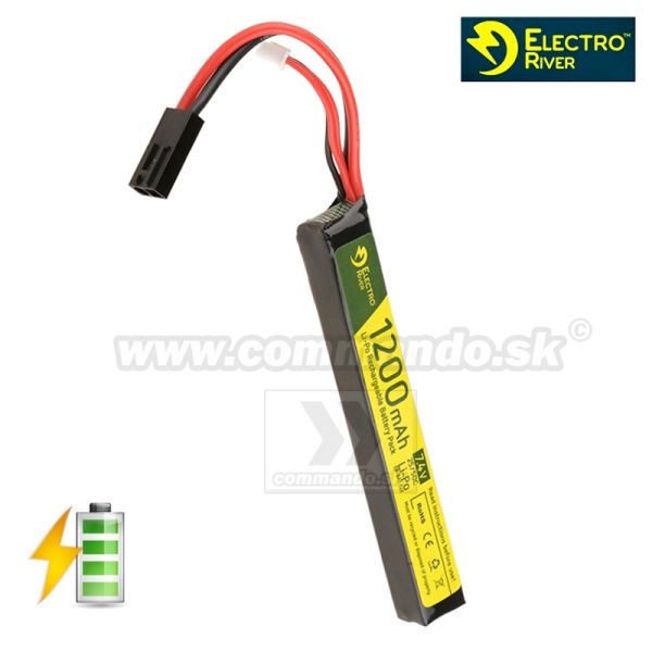 Electro River Batéria Li-Po 7,4V 1200 mAh 25/50C