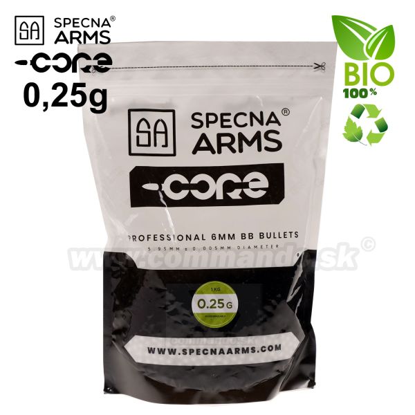 Specna Arms® BBs BIO guličky 0,25g 4000ks biele 6mm