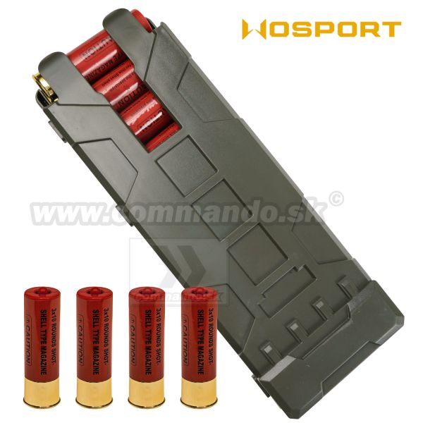 Držiak Shotgun Shell Olive Drab Pouch Wosport