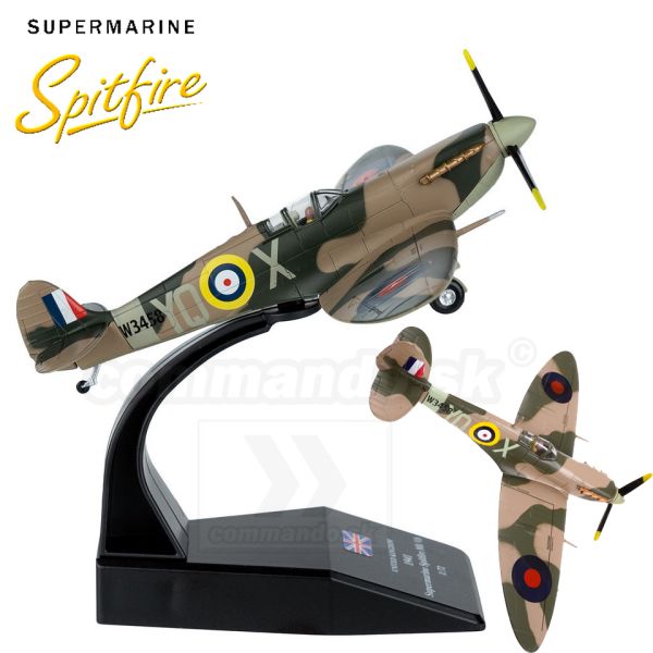 Model Supermarine Spitfire MK VB 1:72 Royal Air Force DieCast
