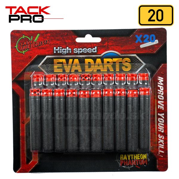 TACK PRO EVA DARTS 20ks nábojov do Soft Bullet Gun