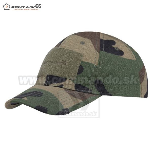 Pentagon TACTICAL BB CAP - taktická šiltovka Woodland