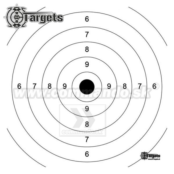 Papierový terč - Dot Target