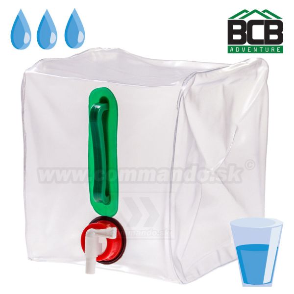 Skladací cestovný kanister na vodu 10L BCB® CT026