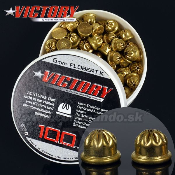 Victory slepé náboje 6mm Blank Cartridges Flobert K