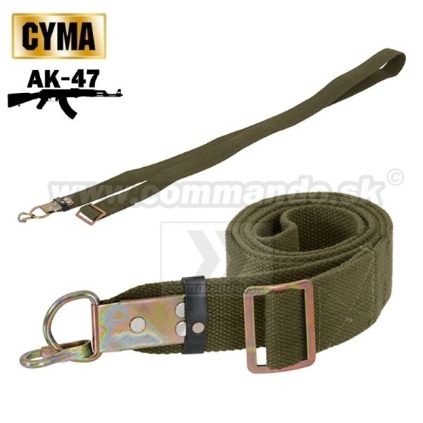 Klasický popruh pre AK / SVD Olive Cyma