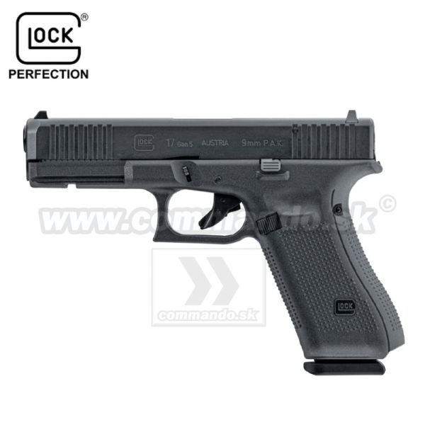 Pištoľ exp. GLOCK 17 Gen5, kal. 9mm P.A.K.