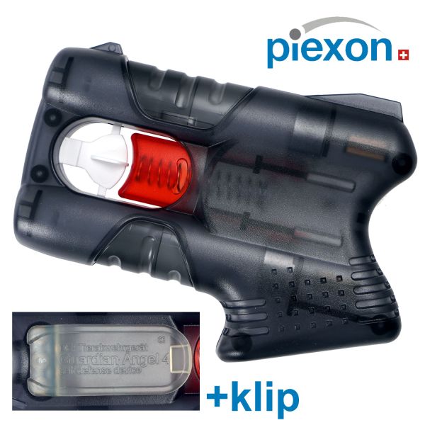 Expanzná peprová zbraň GUARDIAN ANGEL 4 Pro Dark Grey Pepper Gun Piexon