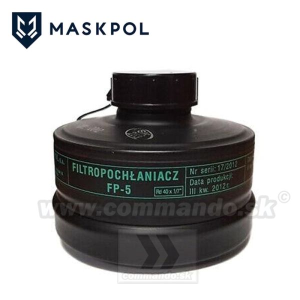 Náhradný filter FP-5 40mm NATO  MASKPOL - NOVÝ v ochannej fólii