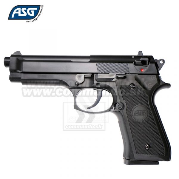 Airsoft Pistol M92FS® DL Black Spring ASG 6mm 14097
