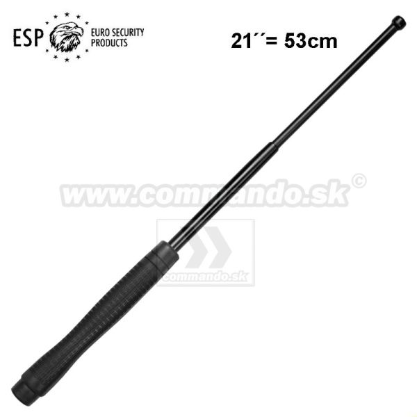 Teleskopický obušok ESP kalený 21" čierny Ergonomický