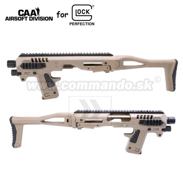 Airsoft CAA MICRO Roni kit Tan Glock konverzia