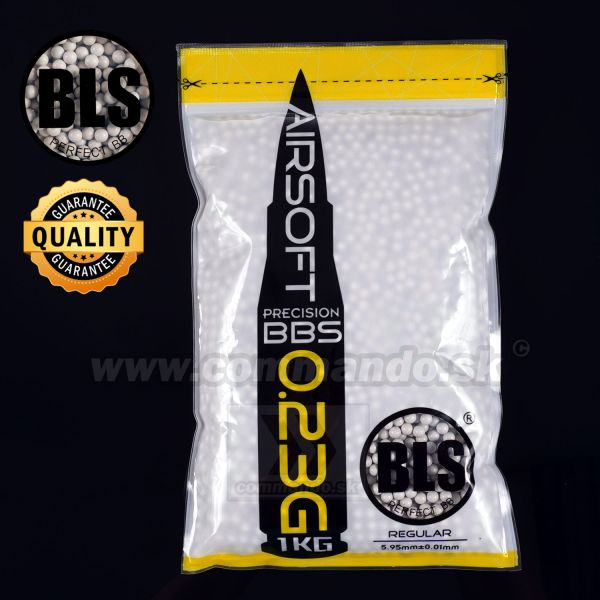 BLS Precision Regular BBs 0,23g 4347ks 1kg guličky 6mm