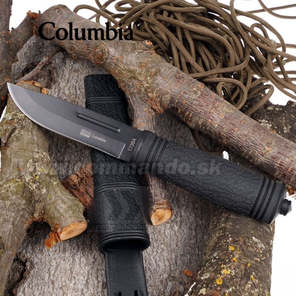 Columbia Castor BLK nôž 1738A s púzdrom USA Saber