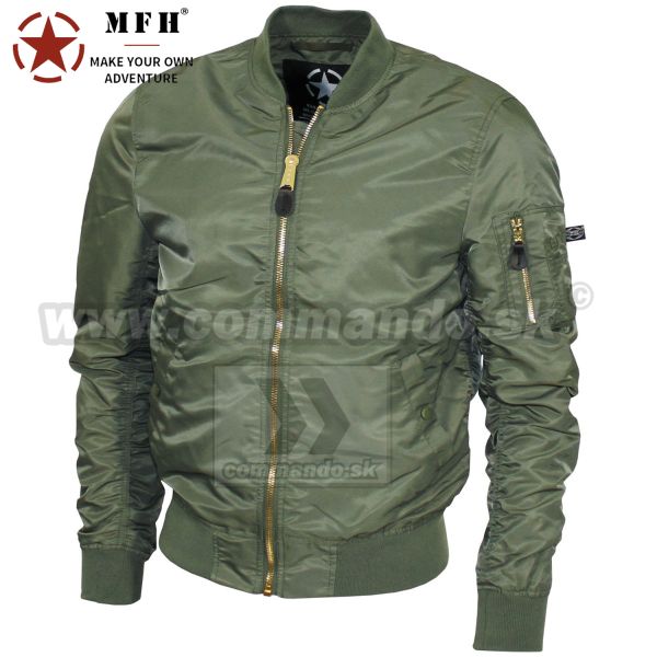 Bunda US Airforce MA1® Jacke zelená bombera