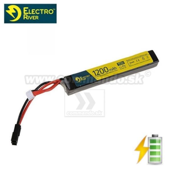 Electro River Energy Batéria Li-Po  11,1V 1200mAh 15/30C Blok