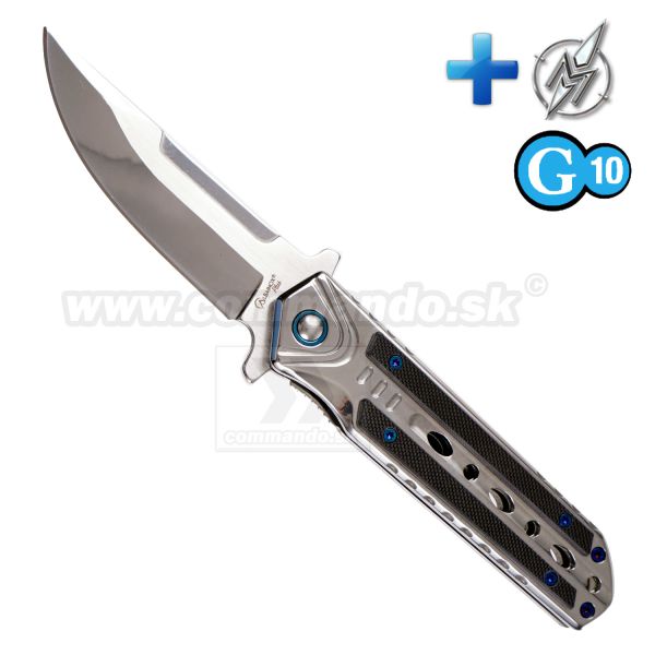 Albainox PLUS Silver 3Cr13Mov G10 zatvárací nôž 18648