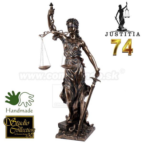 Justitia bohyňa spravodlivosti 74cm socha 708-2919