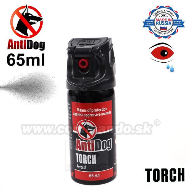 AntiDog obranný slzný sprej TORCH 65ml Aerosol